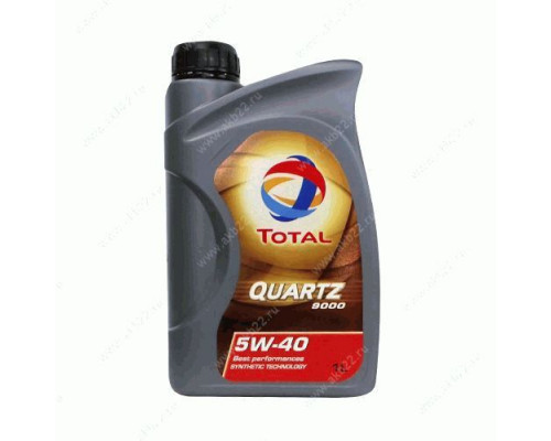 Масло TOTAL Quartz 9000 5w40, 1л